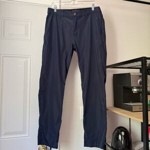 RANDOM GOLF CLUB men’s blue navy slim straight‎ leg athletic outdoors pants